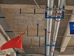 莘县管廊支架的安装方法